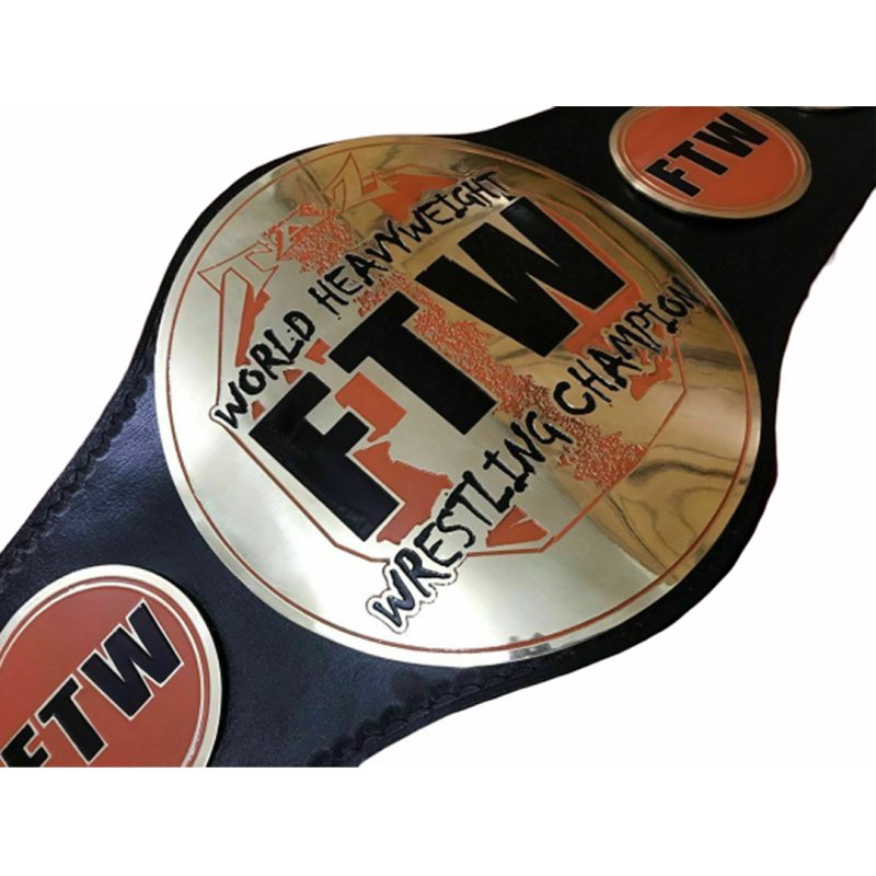 Taz Ftw World Heavyweight Wrestling Championship Belt Replica Wc Belts