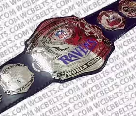 Baltimore Ravens Super Bowl Champions Belt