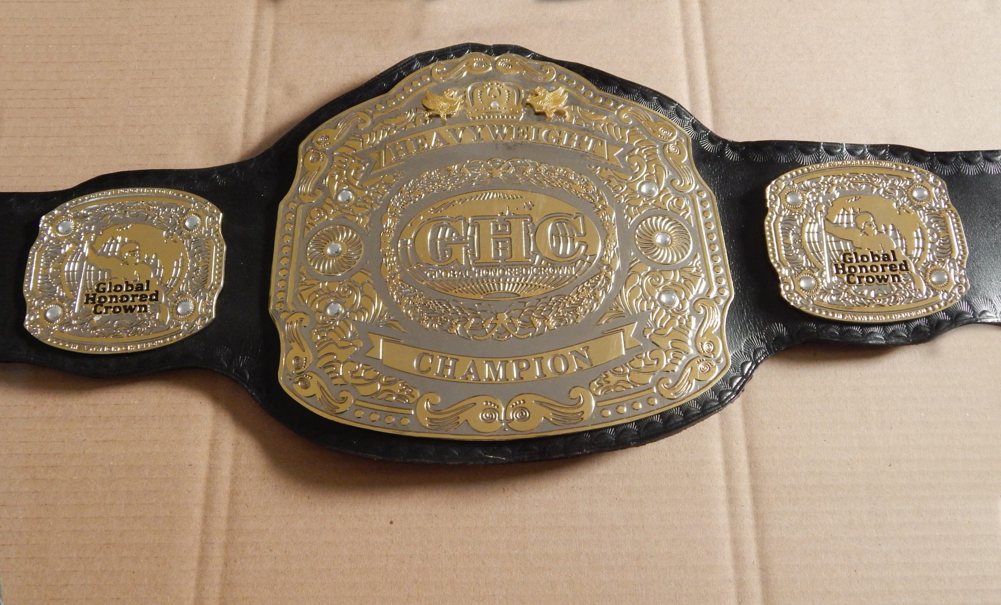 GHC Global Honored Crown Heavyweight Wrestling Champion Belt Keiji ...