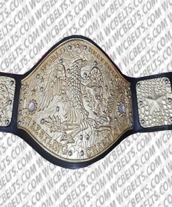 NWF North American Heavyweight Champion belts