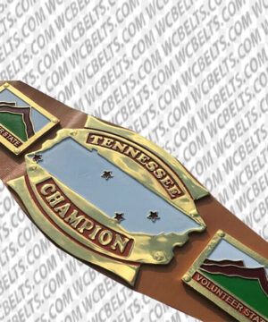 Tennessee Heavyweight Title Wrestling Champion Belt Heavy Weight D-Line Sack