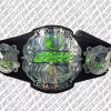 GFW Championship Belt with nickel-plated plates and genuine leather strap