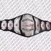 TNA Knockouts Championship Replica Belt with brass plates and leather strap
