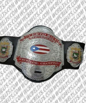 Alternative view of WWC World Wrestling Council Puerto Rico Championship Belt Bellito Calderon
