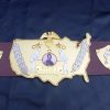 WWWF Nature Boy Buddy Rogers World Champion Belt 1963 Bruno Sammartino Leather