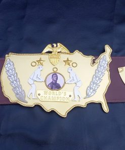 WWWF Nature Boy Buddy Rogers World Champion Belt 1963 Bruno Sammartino Leather