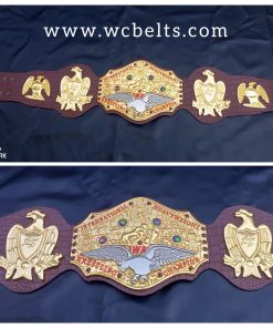 IWA International Mil Mascaras Heavyweight Wrestling Champion Belt Japan Pro