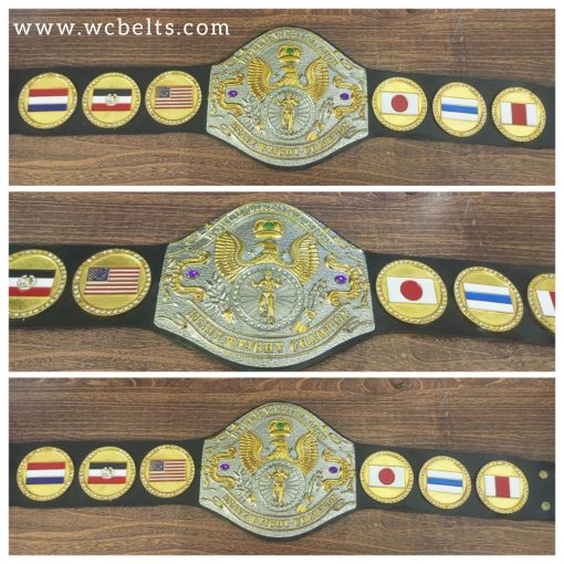 WWWF World Martial Arts Heavyweight Champion Belt