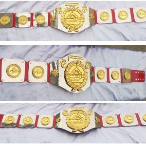 WWWF North American title Heavyweight Wrestling Champion Belt