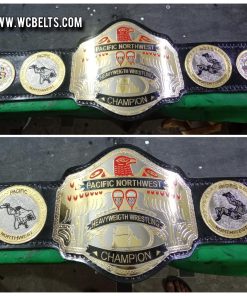 Portland Wrestling Uncut Pacific Northwest Title Belt Big Time Roddy Piper Crew