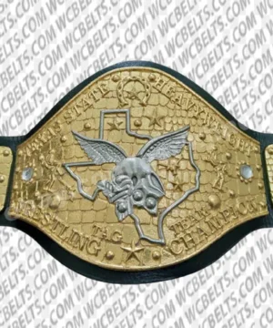 WCWA Texas State Heavyweight Tag Team Wrestling Champion Belt Kevin Von Erich