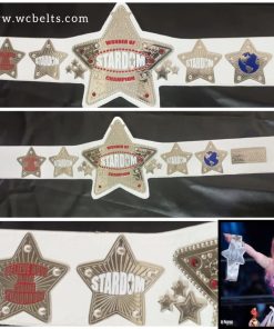 Wonder of Stardom Champion Belt Momo Watanabe Championship Title White Strap