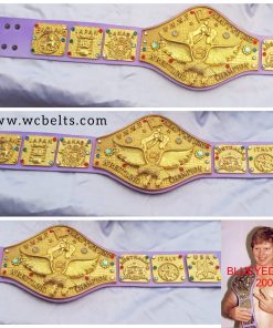 WWWF Bob Backlund Heavyweight Title Wrestling Champion Belt Old Championship