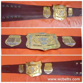 Original World Heavyweight Wrestling Championship belt