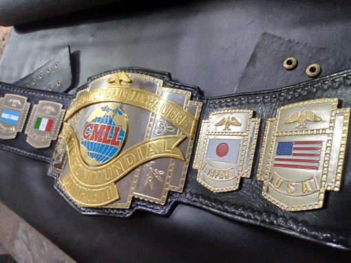 cmll world light heavyweight champion belt