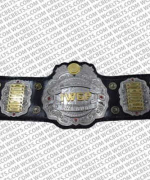 Alternative view of New IWGP JR Wrestling Championship Belt