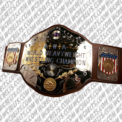 AWA World Heavyweight Wrestling Championship belt Japan Champion - WC BELTS