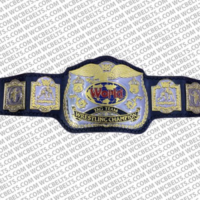 WWF World Tag Team Wrestling Championship (4mm Zinc) Belt