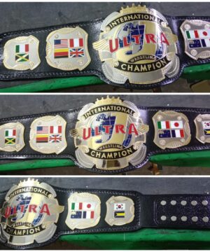 Pro Wrestling International ULTRA J Title Champion belt