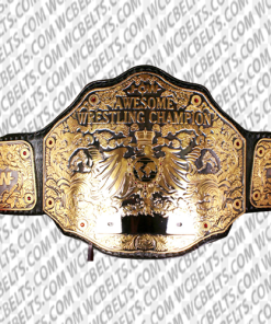 jcw awesome wrestling championship belt