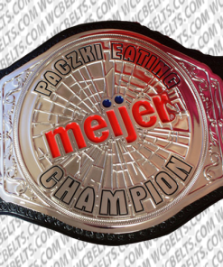 meijer eating wrestling championship belt