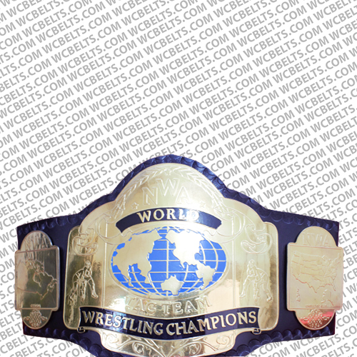 NWA Blue World Team Championship Replica Belt - Authentic Replica Belts