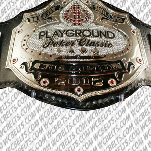 playground poker high roller championship belt