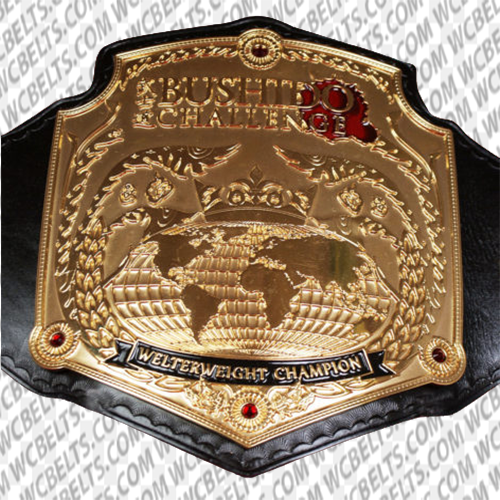 bushido challenge welterweight wrestling championship title belt