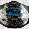 carolina panthers top gun championship belt