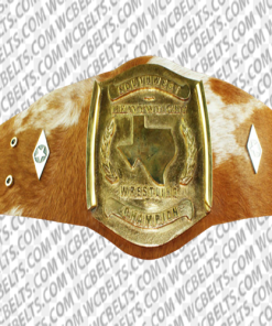 cast southwest heavyweight wrestling championship belt