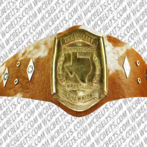 cast southwest heavyweight wrestling championship belt