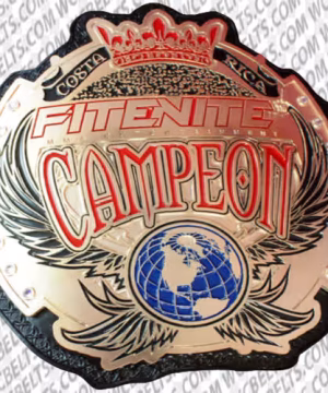 Costa Rica Fite Nite National Title Champion Belt