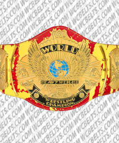 hulk hogan hulkamania signature series wrestling championship replica title belt