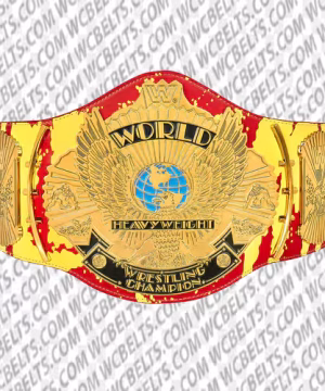 Hogan Hulkamania Signature Series Wrestling Championship Replica Title Belt