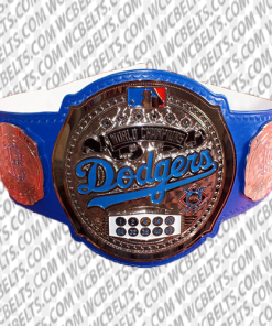 los angeles dodgers world champions belt josh reddick