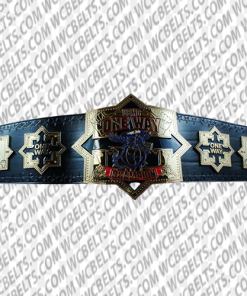 marines one way title champion belt