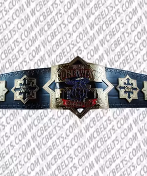 Marines one-way title champion belt
