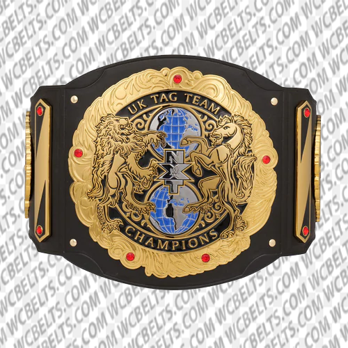 NXT United Kingdom Tag Team Wrestling Championship Replica Title Belt ...