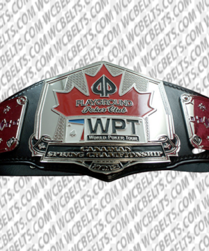 playground poker world poker tour canadian championship belt