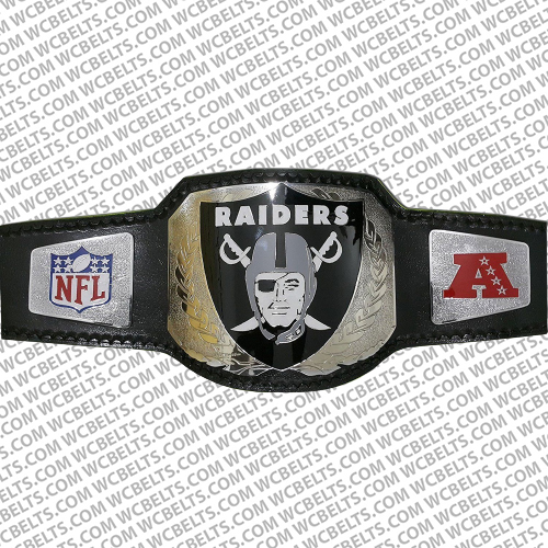 raiders championship replica title belt