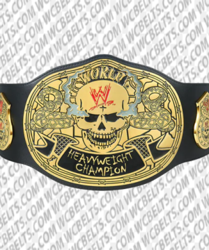 STONE COLD SMOKING SKULL CHAMPIONSHIP REPLICA TITLE BELT (5MM)
