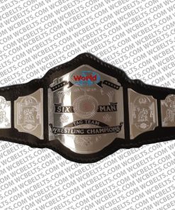 six man tag team championship replica title belt