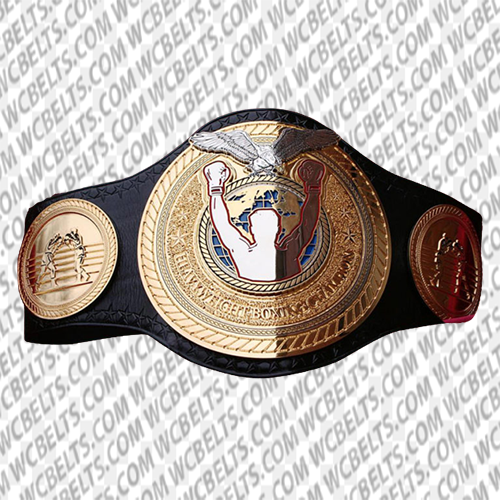 wc heavyweight boxing title championship belt