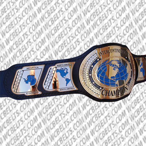 Premium Oval Intercontinental Championship Belt | High-Quality ...