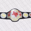 texas heavyweight wrestling title replica belt
