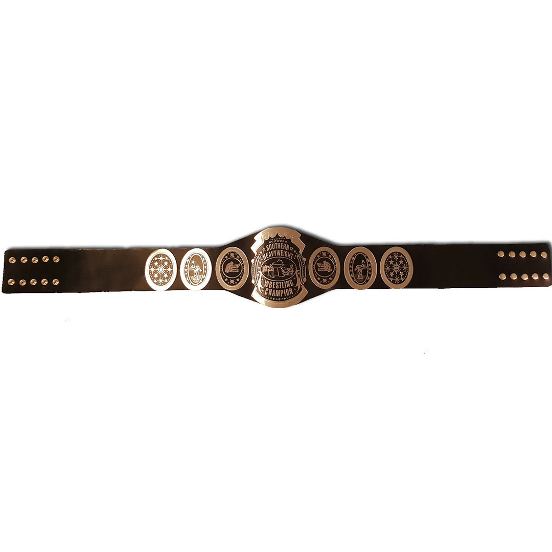 Premium Southern Heavyweight Wrestling Title Replica Belt