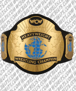 wcw world heavyweight wrestling championship replica title belt