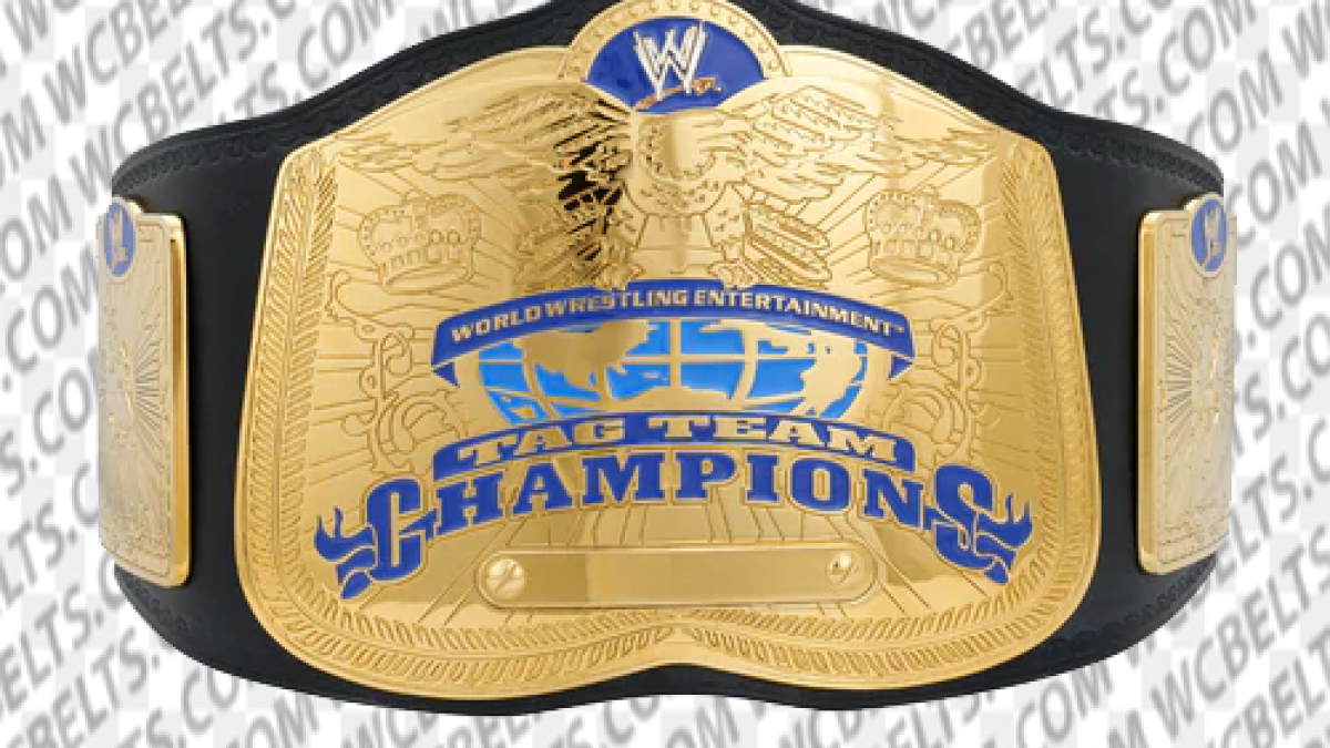 wwe tag team championship belt 2022