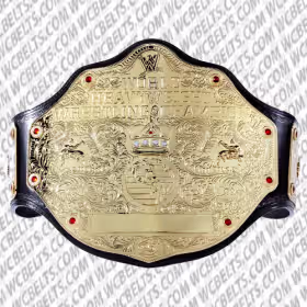 WWE World Heavyweight Championship commemorative title belt