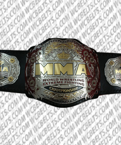 world wrestling extreme fighting mma title champion belt